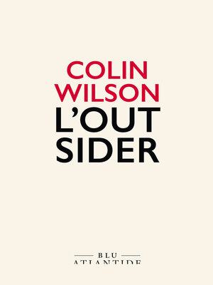 cover image of L'outsider